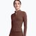 Női hosszú ujjú JOYINME Motion LS 1/4 Zip gesztenyebarna