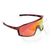 GOG kerékpáros szemüveg Odyss matt bordó / fekete / polikromatikus piros E605-4