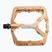 Leatt AllMnt 6.0 Flat Frost bronz kerékpár pedálok