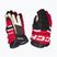 Jégkorongkesztyűk CCM Tacks XR80 SR Gloves black/red/white