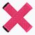 Kormány markolat Lizard Skins Single-Clamp Strata neon pink