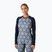 Női hőaktív pulóver Helly Hansen Lifa Merino Midweight Graphic Crew navy star pixel