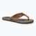 Férfi flop-flop papucs Helly Hansen Seasand 2 Leather Sandals honey wheat