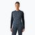 Női hőaktív pulóver Helly Hansen Lifa Merino Midweight Graphic Crew navy nordic rose aop