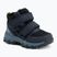 Gyermekcipő Viking Footwear Track Mid 2V vízálló tengerészkék/farmer