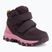 Gyermekcipő Viking Track Mid 2V Waterproof plum/multi