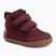 Gyerek barefoot cipők Viking Alv Barefoot Mid 2V Waterproof burgundy