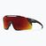 Napszemüveg Smith Attack MAG MTB matte black/chromapop red mirror