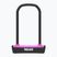 Kerékpár zár OnGuard Neon 8152PN U-Lock black/pink