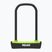 Kerékpár zár OnGuard Neon 8155GR U-Lock black/green