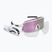 Bliz Breeze S3+S0 matt fehér / barna rózsaszín multi / átlátszó kerékpáros szemüveg P52102-04
