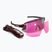 Bliz Breeze Small S3+S1 matt bordó / barna rózsaszín / rózsaszín kerékpáros szemüveg 52212-44