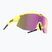 Bliz Breeze S3+S1 matt neon sárga/barna lila multi/rózsaszín kerékpáros védőszemüveg