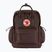 Városi hátizsák Fjällräven Kånken Outlong 18 l black oak