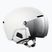 Sí sisak POC Obex Visor Hydrogen white matt/clarity u/partly sunny/silver