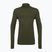 Férfi thermo pulóver Pinewood Abisko Merino Base Layer Half Zip d.mossgreen