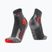 Férfi zokni X-Socks Trek Outdoor Low Cut anthracite/red