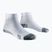 X-Socks Run Discover Ankle zokni sarkvidéki fehér/gyöngyszürke