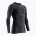Férfi termoaktív pulóver X-Bionic Symbio Merino Shirt rhino grey