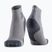 X-Socks Run Discover Ankle zokni raincloud/x fekete