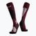 Sízokni X-Socks Ski Discover Merino Otc oxide red