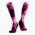 Sízokni X-Socks Ski Expert Wild Otc x black/fluo pink