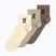 Zokni On Logo Sock Mid 3 pack hare/brume