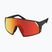 Napszemüveg SCOTT Pro Shield black/amp red chrome
