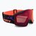 Síszemüveg SCOTT Shield black/amp red chrome