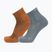 Zokni Mammut Multisport Quarter Socks 2 pack autumn larice/strata