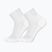 Zokni Mammut Multisport Quarter Socks 2 pack white/white