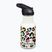 Klean Kanteen Flip Seal Sport Cap Straw gyermek úti palack 355 ml leopárd mintás leopárd mintás
