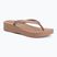 Női flip-flop papucsok Ipanema Mesh Chic Plat brown/glitter