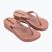 Női flip-flop papucsok Ipanema Mesh Chic Plat brown/glitter