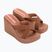 Női papucsok Ipanema High Fashion II Slide brown/glitter/pink