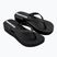 Női Ipanema Mesh Chic Plat fekete/glitter fekete flip flopok