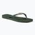 Havaianas Square Logo Metallic green olive női flip-flop papucs