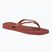 Havaianas Square Logo Metallic mahogany női flip-flop papucs