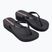 Női Ipanema Mesh X Plat fekete/fekete/lila flip flopok