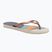 Női Havaianas Slim Palette Glow flip flop bézs színű