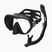 Snorkeling készlet SEAC X-Frame Combo black