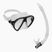 Cressi snorkel szett Ocean maszk + snorkel Gamma átlátszó/fekete DM1000115