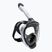 Teljes arcmaszk snorkelinghez Cressi Java Full Face white/black