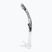 Cressi Alpha Ultra Dry átlátszó/fekete/fehér snorkel