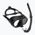 Cressi Calibro + Corsica búvárszett fekete DS435050