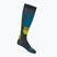 Sízokni  Mico Light Weight Superthermo Natural Merino Ski teal melange