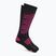 Sí zokni Mico Heavy Weight Superthermo Primaloft Merino Ski black fuchsia