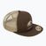 Férfi Hurley Mavericks Trucker bársony barna baseball sapka