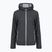 Női trekking pulóver CMP 34H6376 Fix Hood black/cement