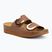 Női papucs Scholl Montery 2 Straps Ad Med cognac